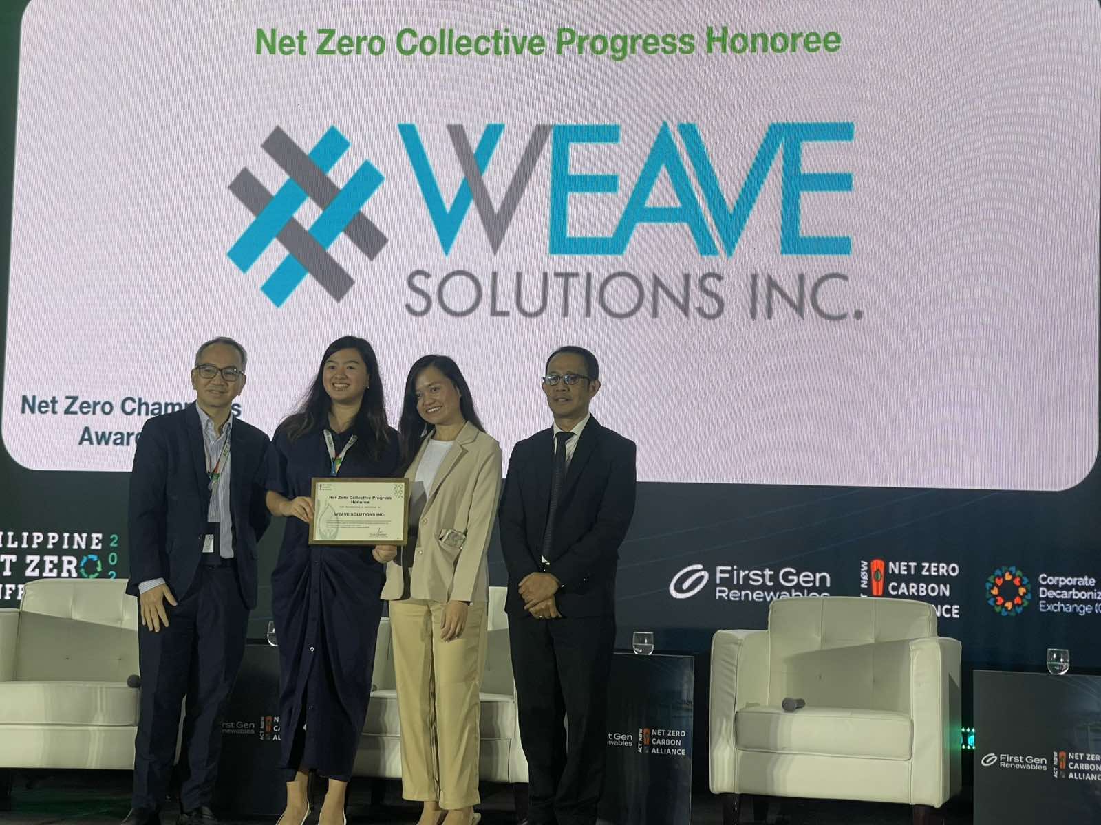 Weave Named a Net Zero Collective Progress Honoree at NZCA’s 5th Anniversary Conference